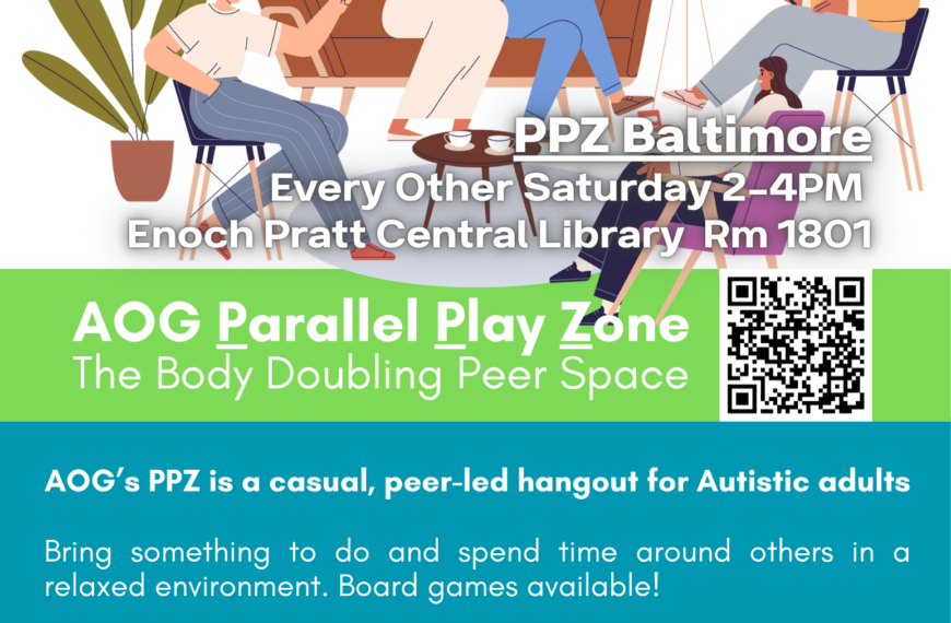 AOG Launches In-Person Parallel Play Zones (PPZs) in Baltimore