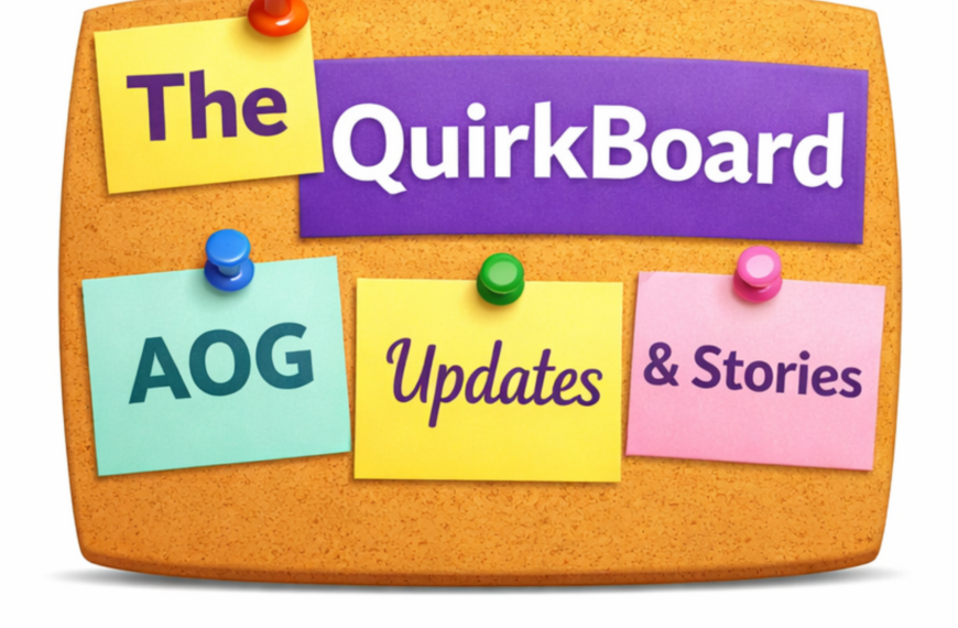 Introducing the AOG QuirkBoard