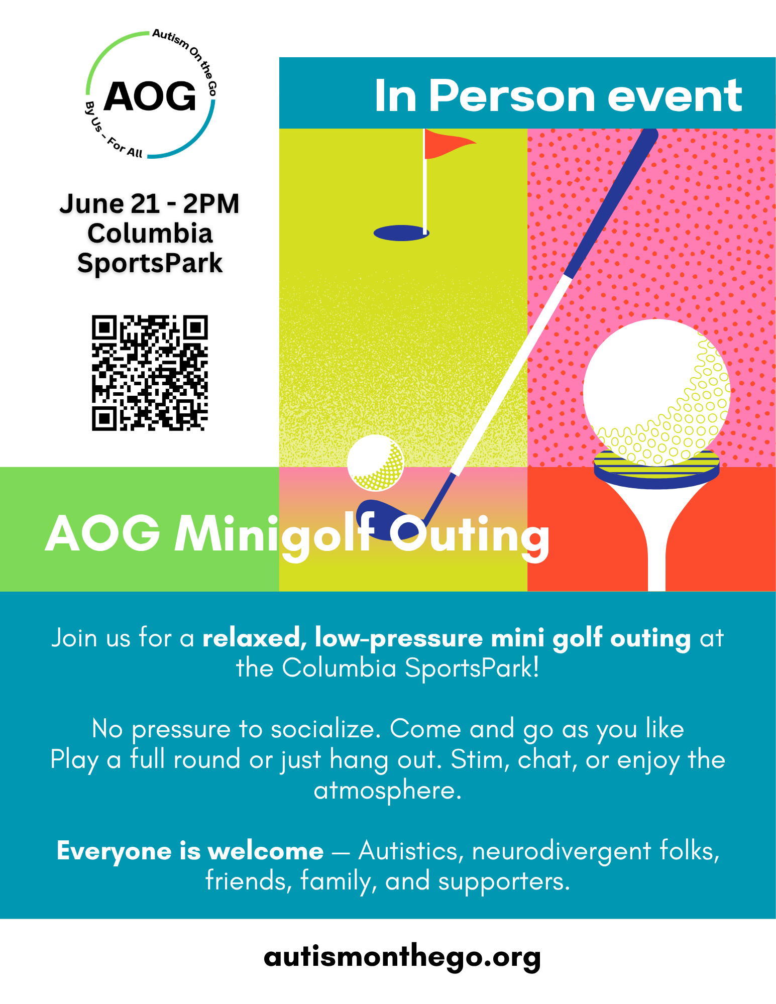 Information about Minigolf outing