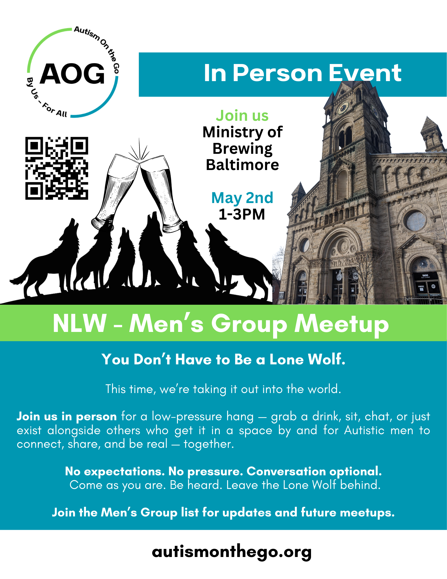 No Lone Wolves meetup information